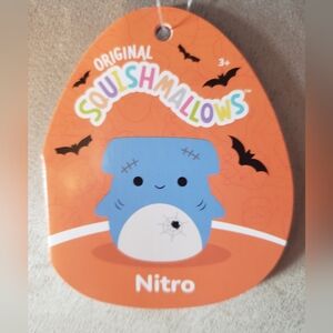 NWT‼️ Squishmallows Nitro the shark - Halloween 2024